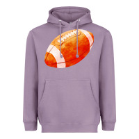 Lavender american football  pigskin  gridiron football Heavyweight Hoodie - FaDigitalArtStudio