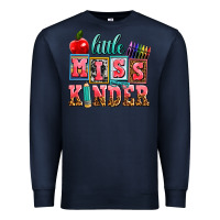 Navy little miss kinder Premium Sweatshirt - AdoDesignShop