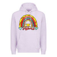 Lilac Softball Rainbow Premium Hoodie - RanaPortraitStore