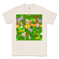Natural farm life seamless pattern Classic Tee - FaDigitalArtStudio