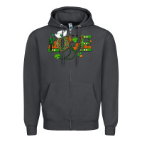Smoke st patricks day love nurse Zipper Hoodie - RanaPortraitStore