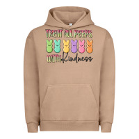 Pigment Burro treat all peeps with kindness Urban Hoodie - MaliasSmallBusiness
