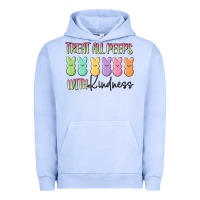 Pigment Grape Ice treat all peeps with kindness Urban Hoodie - MaliasSmallBusiness