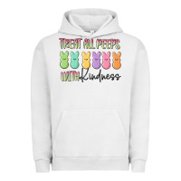 Pigment Lunar Rock treat all peeps with kindness Urban Hoodie - MaliasSmallBusiness