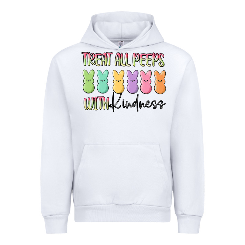 Treat All Peeps With Kindness Urban Hoodie by MaliasSmallBusiness | Teevron