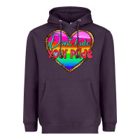 Plum dont hide your pride Heavyweight Hoodie - HRA Design Shop