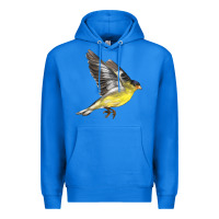 True Royal Flying American Goldfinch Premium Hoodie - LillyAllenDesigns