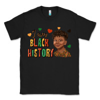Black i am black history afro black boy child juneteenth Classic Tee - texasbilliewilder