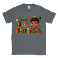 Charcoal Heather i am black history afro black boy child juneteenth Classic Tee - texasbilliewilder