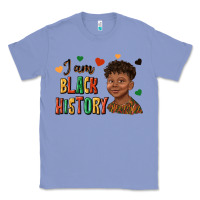 Colony Blue i am black history afro black boy child juneteenth Classic Tee - texasbilliewilder