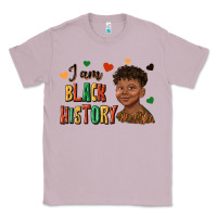 Lilac i am black history afro black boy child juneteenth Classic Tee - texasbilliewilder