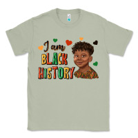 I Am Black History Afro Black Boy Child Juneteenth Classic Tee | Teevron