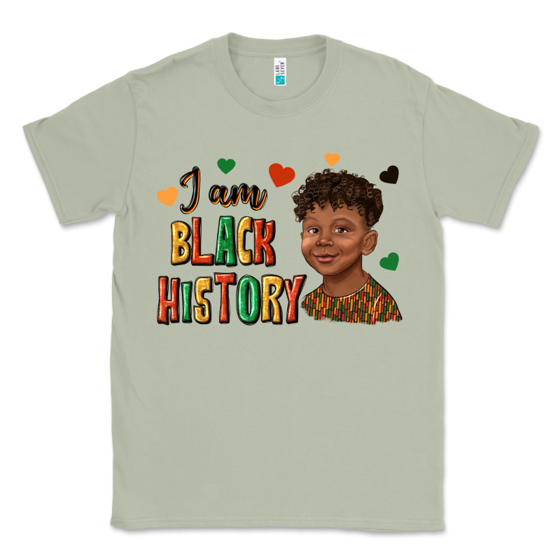 I Am Black History Afro Black Boy Child Juneteenth Classic Tee by texasbilliewilder | Teevron