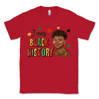 Red i am black history afro black boy child juneteenth Classic Tee - texasbilliewilder