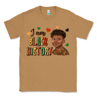 Toasted Coconut i am black history afro black boy child juneteenth Classic Tee - texasbilliewilder