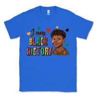 True Royal i am black history afro black boy child juneteenth Classic Tee - texasbilliewilder