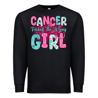 Black cancer picked the wrong girl Premium Sweatshirt - JahusDesignShop