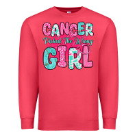 Cardinal cancer picked the wrong girl Premium Sweatshirt - JahusDesignShop