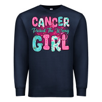 Navy cancer picked the wrong girl Premium Sweatshirt - JahusDesignShop