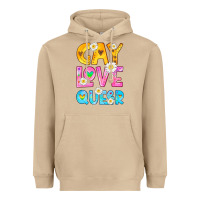 Mushroom gay love queer Heavyweight Hoodie - HRA Design Shop
