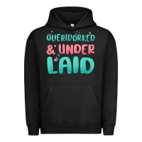 Pigment Black overworked underlaid Urban Hoodie - MaliasSmallBusiness