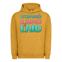 Pigment Peanut Butter overworked underlaid Urban Hoodie - MaliasSmallBusiness