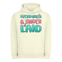 Pigment Pistachio overworked underlaid Urban Hoodie - MaliasSmallBusiness