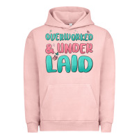 Pigment Salmon overworked underlaid Urban Hoodie - MaliasSmallBusiness