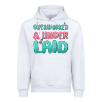 White overworked underlaid Urban Hoodie - MaliasSmallBusiness