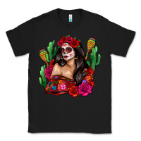 Black mexico girl Classic Tee - Zillion Design Studio