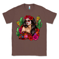Chestnut mexico girl Classic Tee - Zillion Design Studio