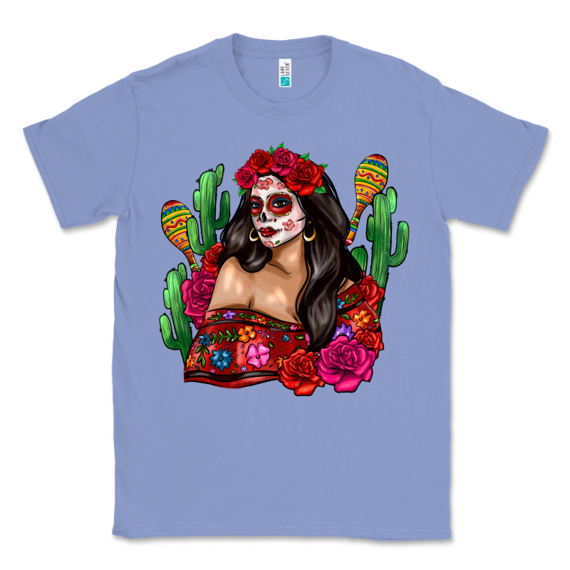 Mexico Girl Classic Tee by Zillion Design Studio | Teevron