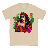 Mushroom mexico girl Classic Tee - Zillion Design Studio