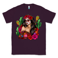 Plum mexico girl Classic Tee - Zillion Design Studio