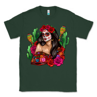 Sports Green mexico girl Classic Tee - Zillion Design Studio