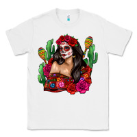 White mexico girl Classic Tee - Zillion Design Studio