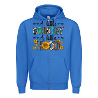 True Royal a little country a little hood Zipper Hoodie - Zillion Design Studio