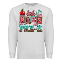 Dove Grey little miss pre k Premium Sweatshirt - AdoDesignShop