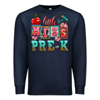 Navy little miss pre k Premium Sweatshirt - AdoDesignShop