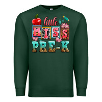 Sports Green little miss pre k Premium Sweatshirt - AdoDesignShop