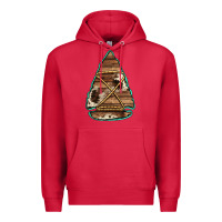 Cardinal cowhide wooden arrowhead Premium Hoodie - Jasminsmagicworld