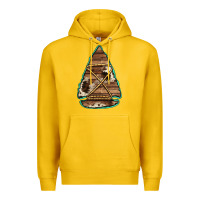Lemon cowhide wooden arrowhead Premium Hoodie - Jasminsmagicworld