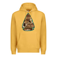 Mustard cowhide wooden arrowhead Premium Hoodie - Jasminsmagicworld