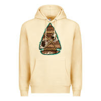 Pina Colada cowhide wooden arrowhead Premium Hoodie - Jasminsmagicworld