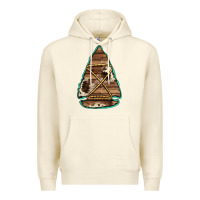 Sandshell cowhide wooden arrowhead Premium Hoodie - Jasminsmagicworld