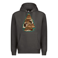 Smoke cowhide wooden arrowhead Premium Hoodie - Jasminsmagicworld