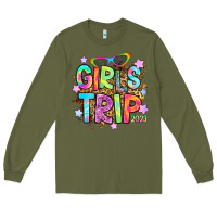 Army Green girls trip 2023 Long Sleeve Tee - RanaPortraitStore