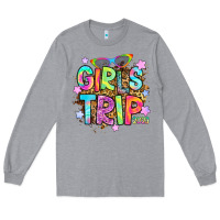 Heather Grey girls trip 2023 Long Sleeve Tee - RanaPortraitStore