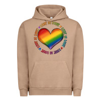 Pigment Burro love is love Urban Hoodie - MaliasSmallBusiness