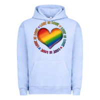 Pigment Grape Ice love is love Urban Hoodie - MaliasSmallBusiness